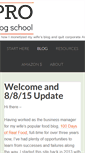 Mobile Screenshot of problogschool.com